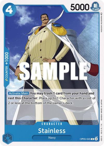 Stainless OP05-045 Awakening of the New Era Card