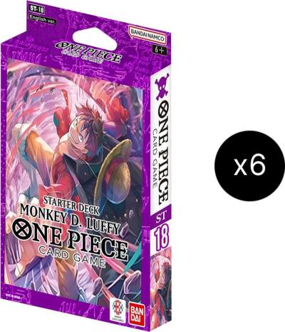 Starter Deck 18: PURPLE Monkey.D.Luffy Display Starter Deck 18: PURPLE Monkey.D.Luffy Card