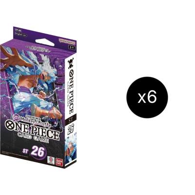 Starter Deck 26: PURPLE/BLACK Monkey.D.Luffy Display  Starter Deck 26: PURPLE/BLACK Monkey.D.Luffy Card