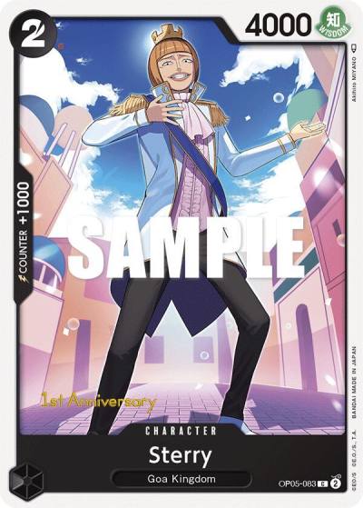 Sterry OP05-083 Awakening of the New Era: 1st Anniversary Tournament Cards Card