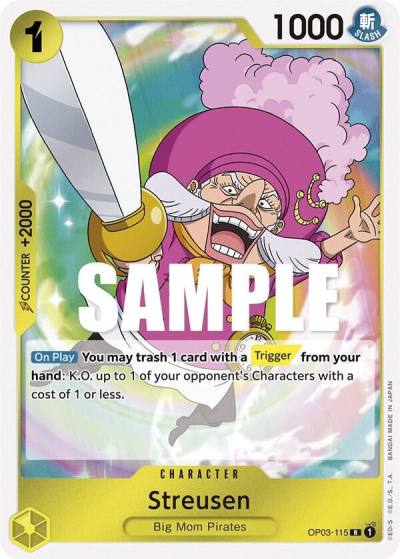 Streusen OP03-115 Pillars of Strength Card