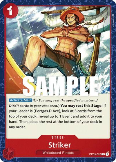 Striker OP03-020 Pillars of Strength Card