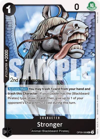 Stronger OP09-089 Emperors in the New World: 2nd Anniversary Tournament Cards Card