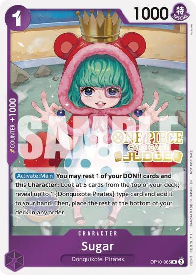 Sugar (Judge Pack Vol. 6) OP10-065 One Piece Promotion Cards Card