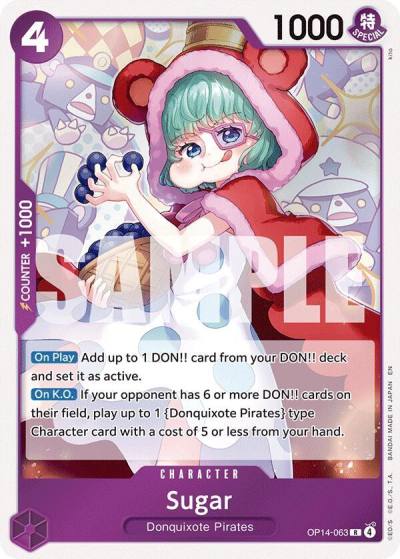 Sugar OP14-063 The Azure Sea's Seven Card