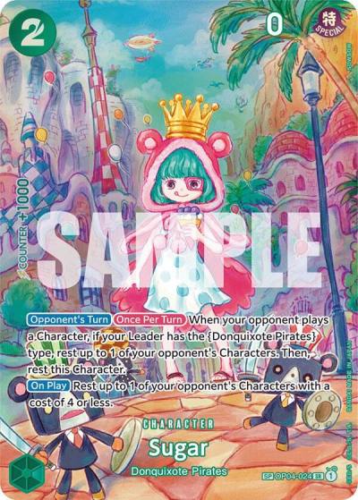 Sugar (SP) OP04-024 Wings of the Captain Card