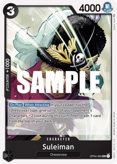Suleiman OP04-085 Kingdoms of Intrigue Card