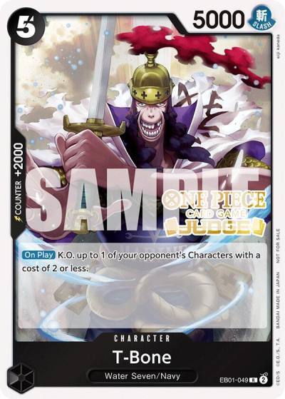 T-Bone (Judge Pack Vol. 5) EB01-049 One Piece Promotion Cards Card