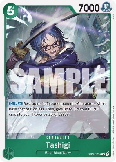 Tashigi OP12-031 Legacy of the Master Card