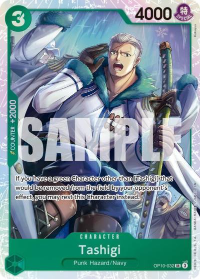 Tashigi (Reprint) OP10-032 Premium Booster -The Best- Vol. 2 Card