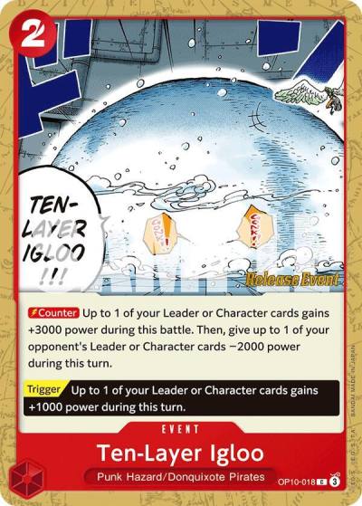 Ten-Layer Igloo OP10-018 Royal Blood Release Event Cards Card