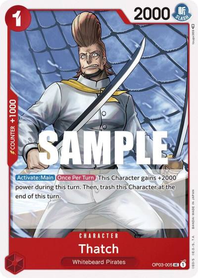 Thatch OP03-005 Pillars of Strength Card
