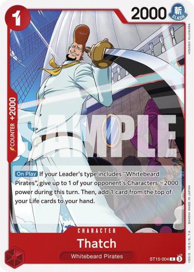 Thatch ST15-004 Starter Deck 15: RED Edward.Newgate Card