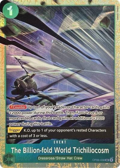 The Billion-fold World Trichiliocosm (Premium Card Collection -Best Selection Vol. 2-) OP06-038 One Piece Promotion Cards Card