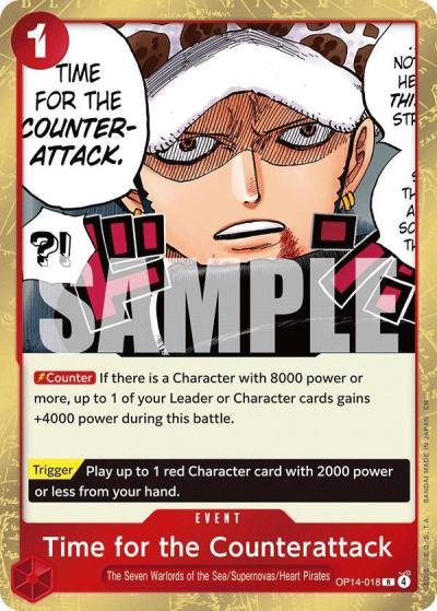 Time for the Counterattack OP14-018 The Azure Sea's Seven Card