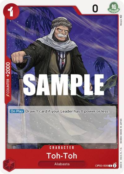 Toh-Toh OP05-009 Awakening of the New Era Card