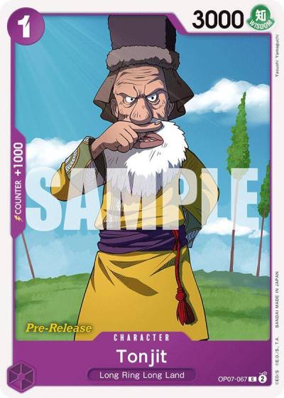 Tonjit OP07-067 500 Years in the Future Pre-Release Cards Card