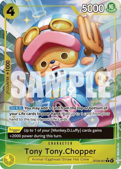 Tony Tony.Chopper (Full Art) ST29-007 Starter Deck 29: Egghead Card