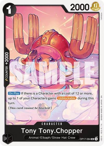 Tony Tony.Chopper OP17-084 The World's Strongest Warriors Card