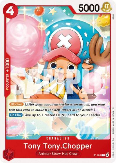 Tony Tony.Chopper P-101 Starter Deck 31: RED Monkey.D.Luffy Card