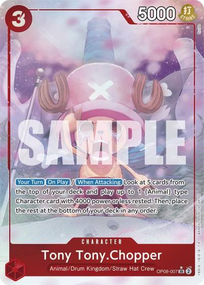 Tony Tony.Chopper (0070) (Parallel) OP08-007 Two Legends Card