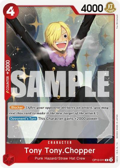 Tony Tony.Chopper (011) OP10-011 Royal Blood Card
