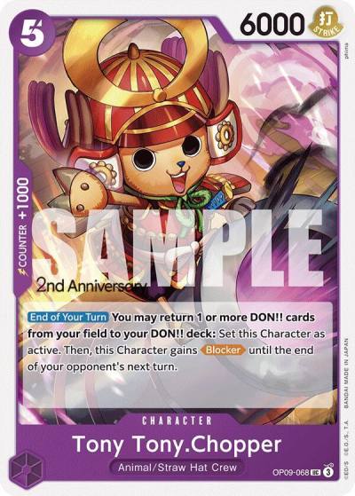 Tony Tony.Chopper (067) OP09-068 Emperors in the New World: 2nd Anniversary Tournament Cards Card