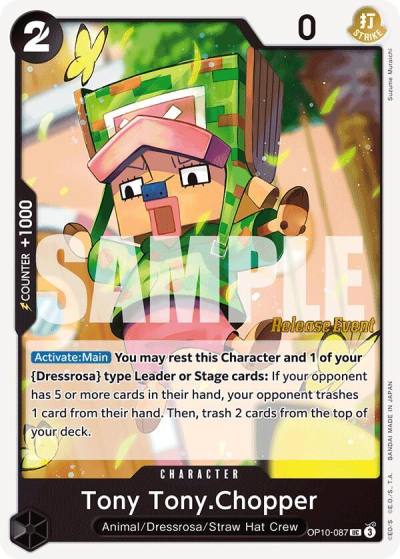 Tony Tony.Chopper (087) OP10-087 Royal Blood Release Event Cards Card