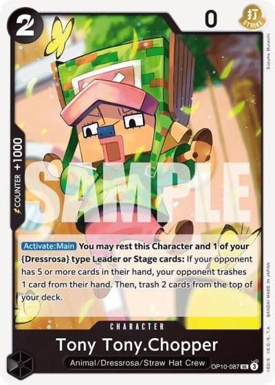Tony Tony.Chopper (087) OP10-087 Royal Blood Card