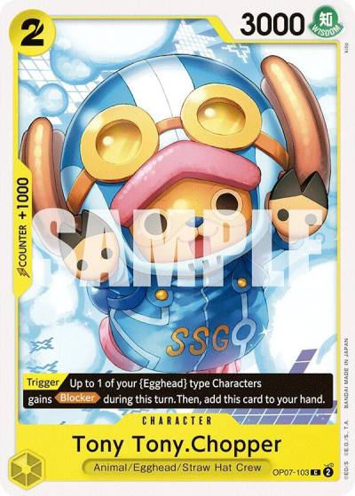 Tony Tony.Chopper (103) OP07-103 500 Years in the Future Card