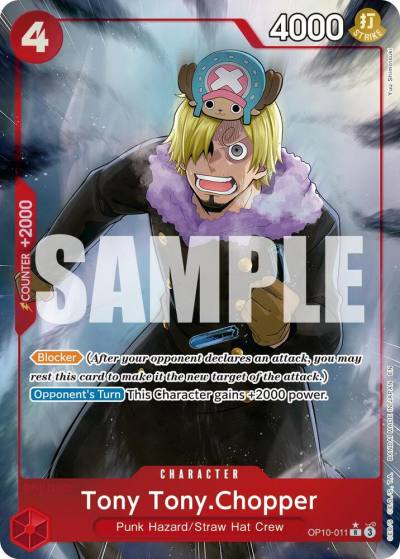 Tony Tony.Chopper (Alternate Art) OP10-011 Premium Booster -The Best- Vol. 2 Card