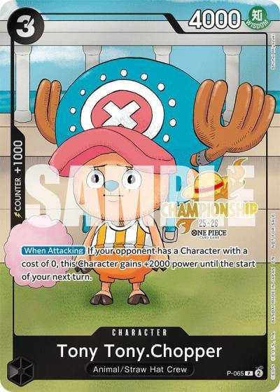 Tony Tony.Chopper (CS 25-26 Event Pack) P-065 One Piece Promotion Cards Card