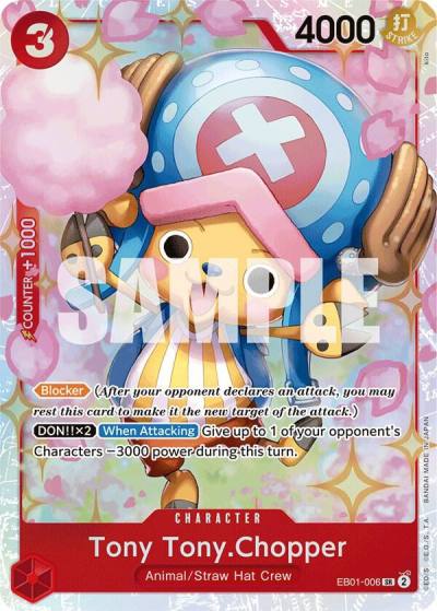 Tony Tony.Chopper EB01-006 Extra Booster: Memorial Collection Card