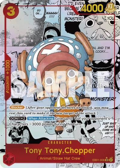 Tony Tony.Chopper (EB01-006) (Manga) EB01-006 Premium Booster -The Best- Card