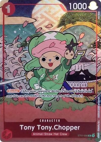 Tony Tony.Chopper (English Version 1st Anniversary Set) ST01-006 One Piece Promotion Cards Card