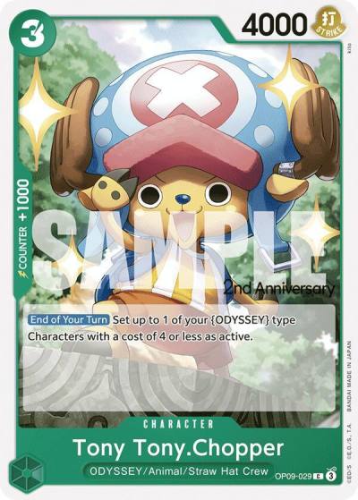 Tony Tony.Chopper OP09-029 Emperors in the New World: 2nd Anniversary Tournament Cards Card