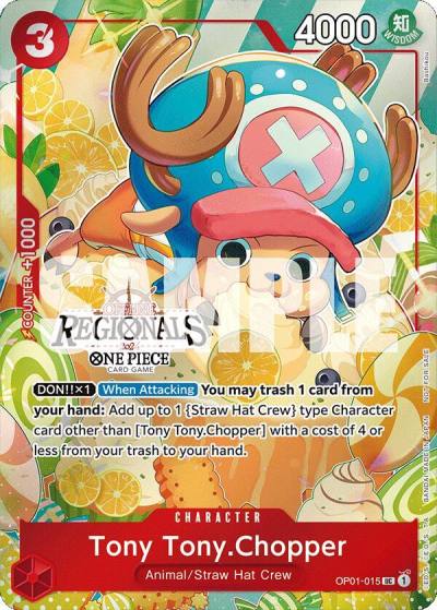 Tony Tony.Chopper (Offline Regional 2024 Vol. 3) OP01-015 One Piece Promotion Cards Card
