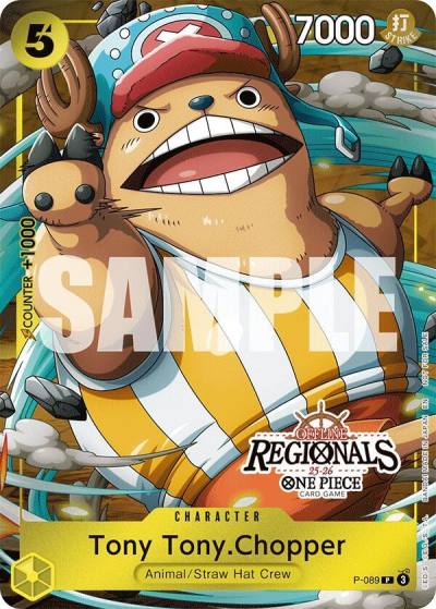 Tony Tony.Chopper (Offline Regional Participation Pack 2025 Vol.2) P-089 One Piece Promotion Cards Card