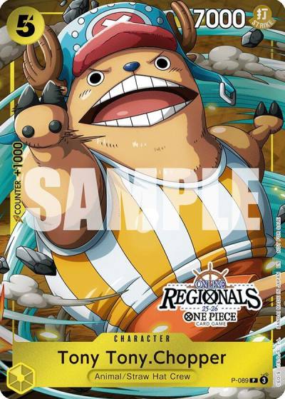 Tony Tony.Chopper (Online Regional Participation Pack 2025 Vol.2) P-089 One Piece Promotion Cards Card