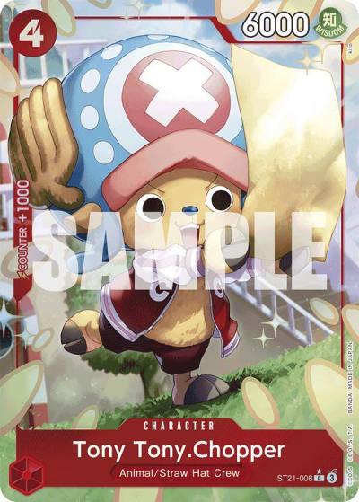Tony Tony.Chopper (Parallel) ST21-008 Starter Deck EX: Gear 5 Card