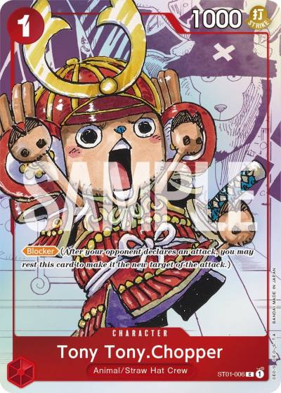 Tony Tony.Chopper - ST01-006 (Alternate Art) ST01-006 One Piece Promotion Cards Card
