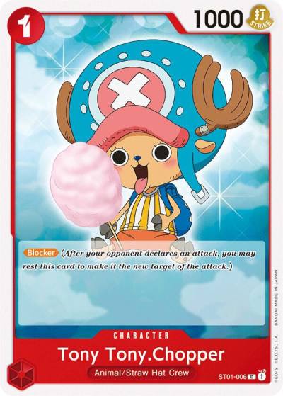 Tony Tony.Chopper ST01-006 Starter Deck 1: Straw Hat Crew Card