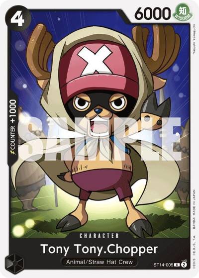 Tony Tony.Chopper ST14-005 Starter Deck 14: 3D2Y Card