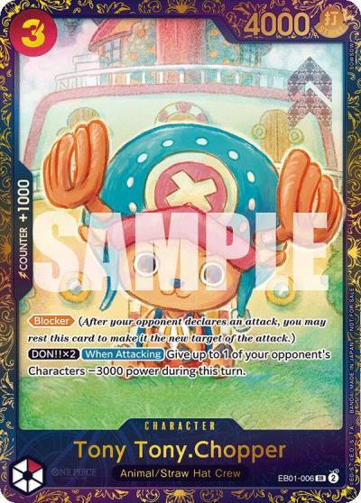 Tony Tony.Chopper (Treasure Cup 2024) EB01-006 One Piece Promotion Cards Card