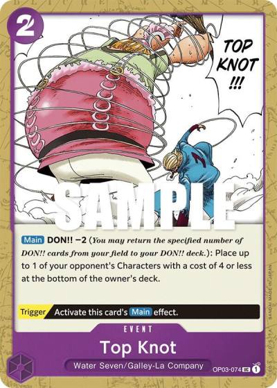 Top Knot OP03-074 Pillars of Strength Card
