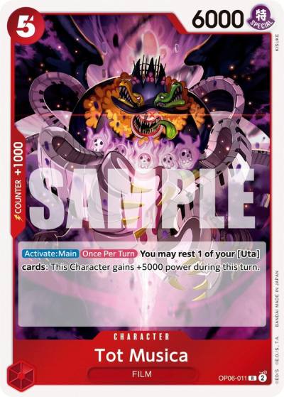 Tot Musica OP06-011 Wings of the Captain Card