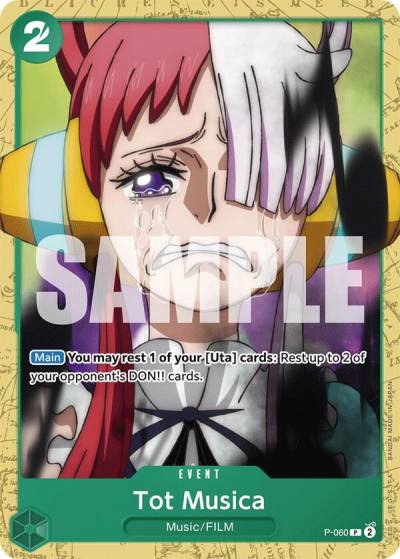 Tot Musica P-060 Starter Deck 16: GREEN Uta Card