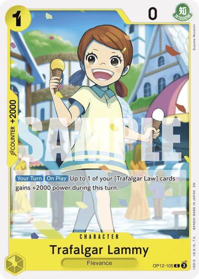 Trafalgar Lammy OP12-105 Legacy of the Master Card