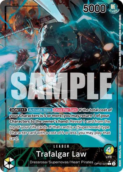 Trafalgar Law (022) (Parallel) OP10-022 Royal Blood Card