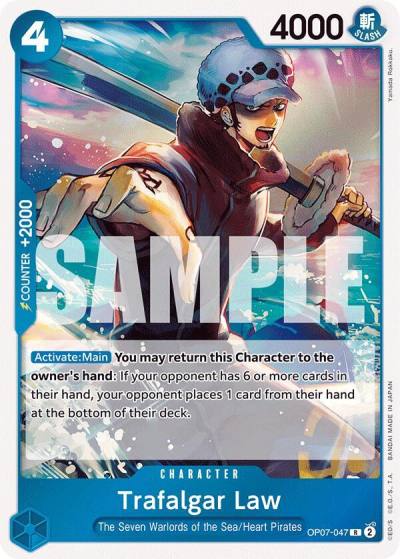 Trafalgar Law (047) OP07-047 500 Years in the Future Card